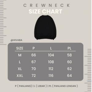 Hi VABA Crewneck Anything For Nothing || Crewneck Sweater Pria dan Wanita Unisex | Crewneck Sablon M-XL