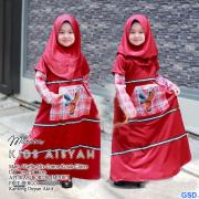 Syari Kids Aisyah maroon