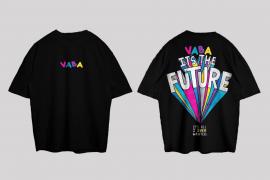 VABA its The Future Oversized Tshirt | Kaos Streetwear Unisex Tee