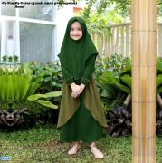 Cp family catur (gamis anak perempuan)army