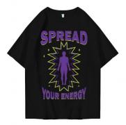 Hi VABA Oversized Spread Energy Tshirt | Kaos Streetwear Unisex Tee