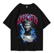 Hi VABA Oversized Statue Tshirt | Kaos Streetwear Unisex Tee