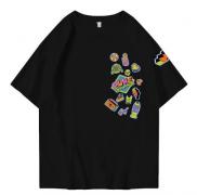 Hi VABA Oversized Random Stickers Tshirt | Kaos Streetwear Unisex Tee
