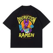 Anetarouca Oversized destructionTshirt | Kaos Distro Streetwear Unisex Tee