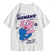 Hi VABA Oversized Piggy Save The Planet Tshirt | Kaos Streetwear Unisex Tee
