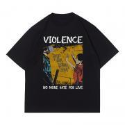 Anetarouca Oversize Violence Tshirt | Kaos Distro Streetwear Unisex Tee