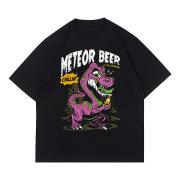 Anetarouca Oversized meteor beerTshirt | Kaos Distro Streetwear Unisex Tee