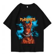 Hi VABA Oversized Mayhem Dog Tshirt | Kaos Streetwear Unisex Tee