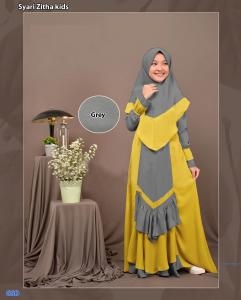 Syari Zitha kids mustard
