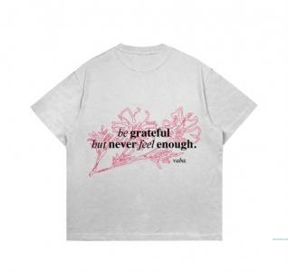 Hi VABA Oversized Be Gratefull Tshirt | Kaos Streetwear Unisex Tee
