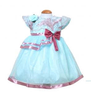 Dress kids amel biru