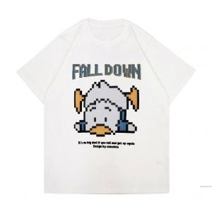 Anetarouca Fall downTshirt | Kaos Distro Streetwear Unisex Tee