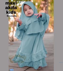 Maxi Akifa kids biru muda