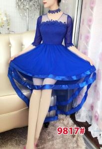 Dress import 9817 blue