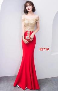 Longdress import 8271 hijau