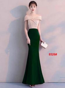 Longdress import 8526 hijau