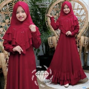 Maryanti kids maroon