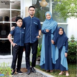 CP family catur (kemeja anak laki)maroon