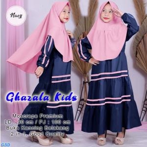 Ghazala Syari Kids hitam