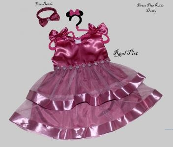Dress Pita kids Maroon