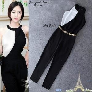Jumpsuit Paris Hitam