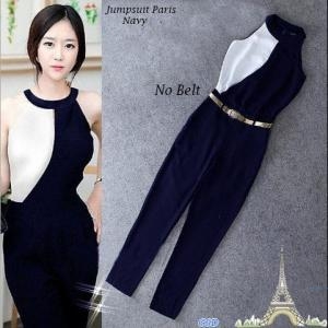 Jumpsuit Paris Hitam