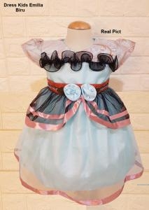 Dress kids emilia biru