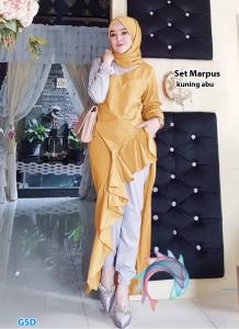 Set marpus kuning abu