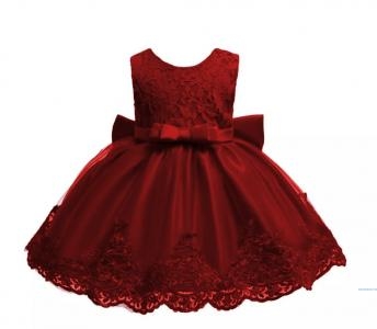 Dress Corry kids A maroon