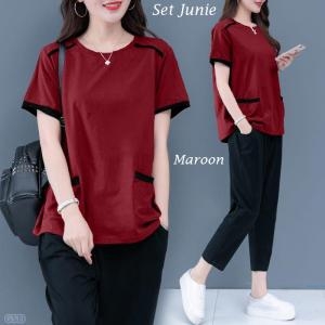 Set Junie Maroon