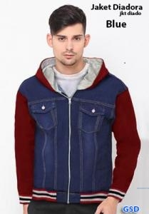 Jaket diadora navy -jkt diado