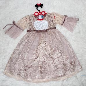 Dress Anak Love Brukat Coksu