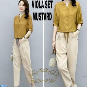 Viola Set Mustard