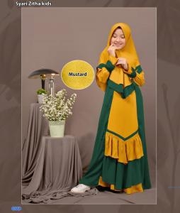 Syari Zitha kids mustard