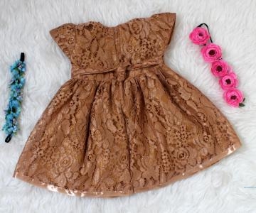 Dress Kids Paula coklat