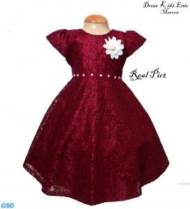 Dress Kids Enie maroon