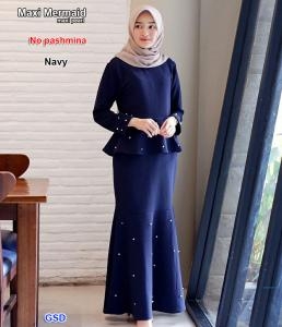 Maxi mermaid navy-maxi pearl