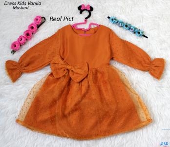 Dress Vanila Kids mustard