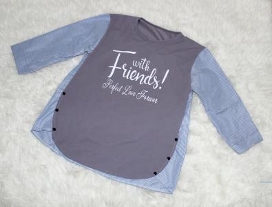Blus Friends 3700 abu