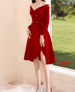 Dress import 8206 hijau