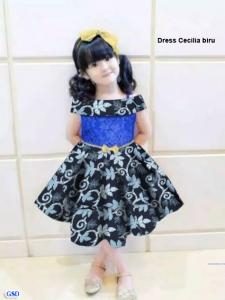 Dress Cecilia biru