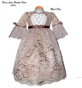 Dress Anak Love Brukat Coksu