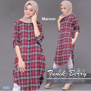 Tunik Berry navy