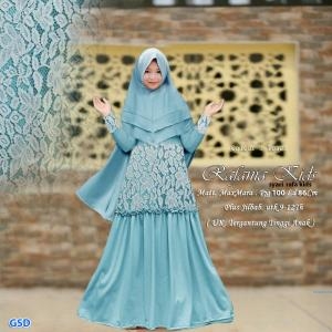 Rafania Kids Grey-syari raffa kids