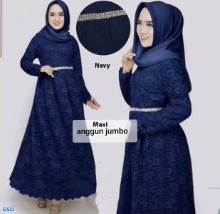 Maxi anggun jumbo mocca
