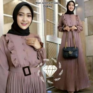 Maxi Janetra Prisket navy