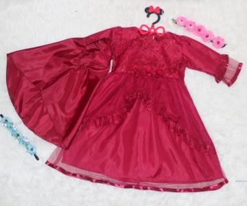 Set Hijab J381 Maroon