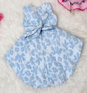 Dress Sakura kids biru