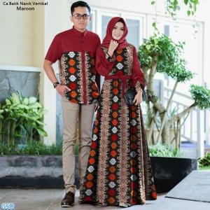 Cp Batik Nanik Vertikal Navy