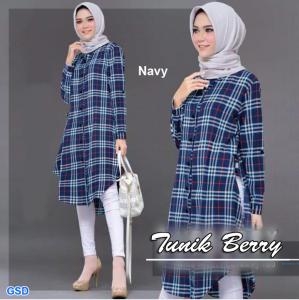 Tunik Berry navy